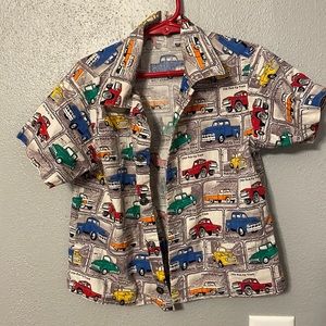 Homemade truck pattern shirt